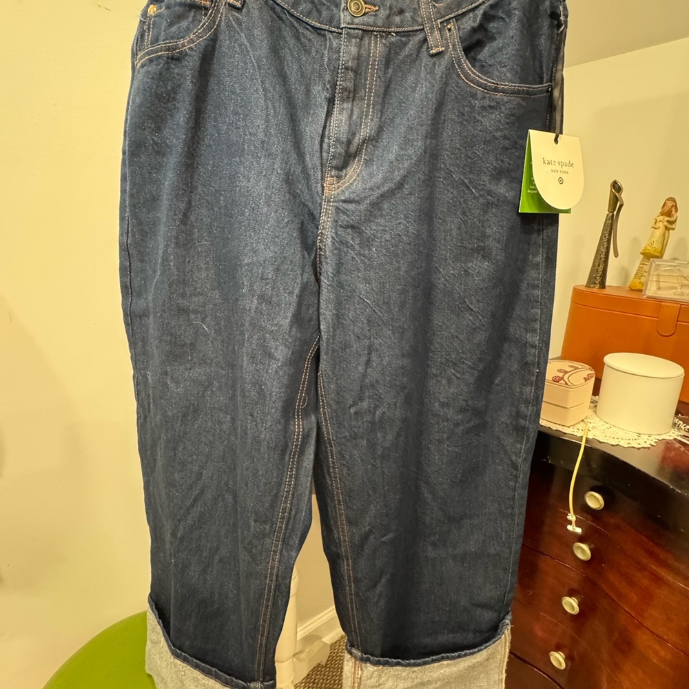 Kate Spade Dark Blue Denim Pants